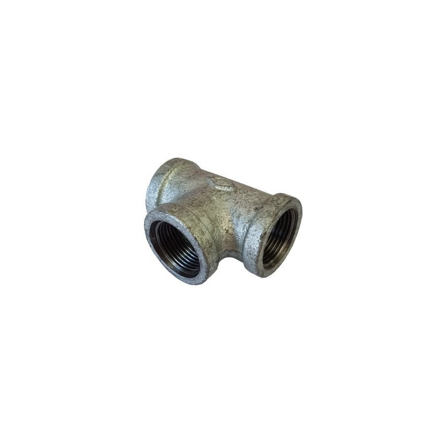 Galvanised tee fitting