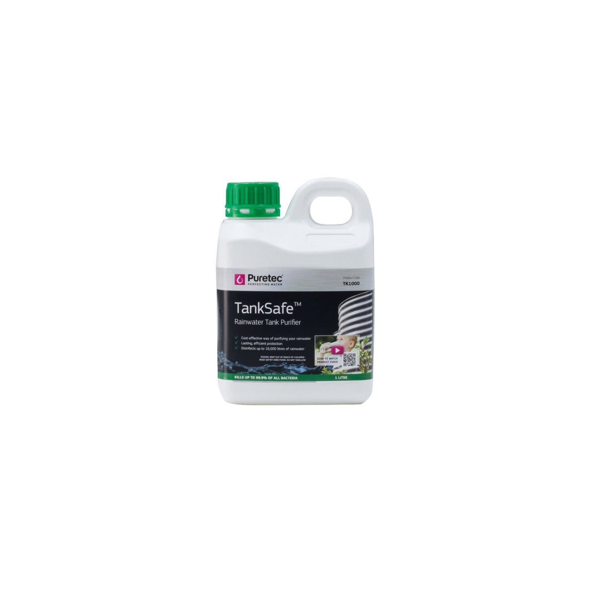 Container of Puretec TankSafe rainwater tank purifier
